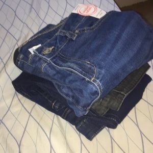 3pk Girls Skinny Jeans. New, never worn